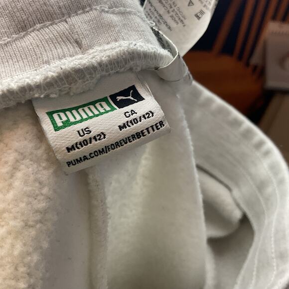 Girls Puma Joggers Jogging Pants size 10/12 Grunge Streetwear - Picture 4 of 6